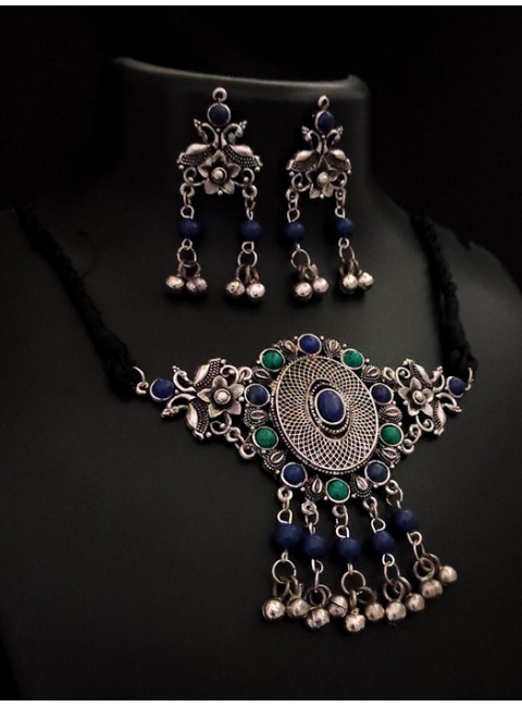 Oxidised Jewelry Set